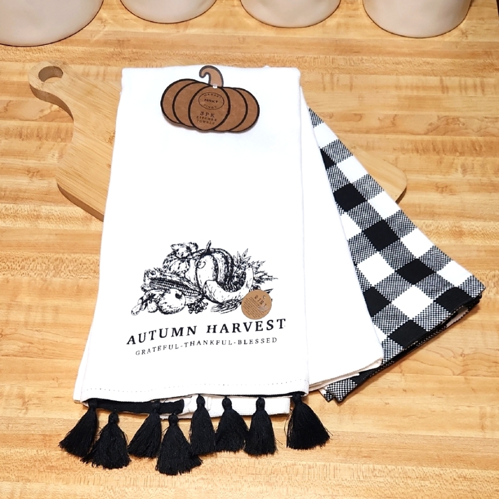 Autumn Harvest Kitchen Towels